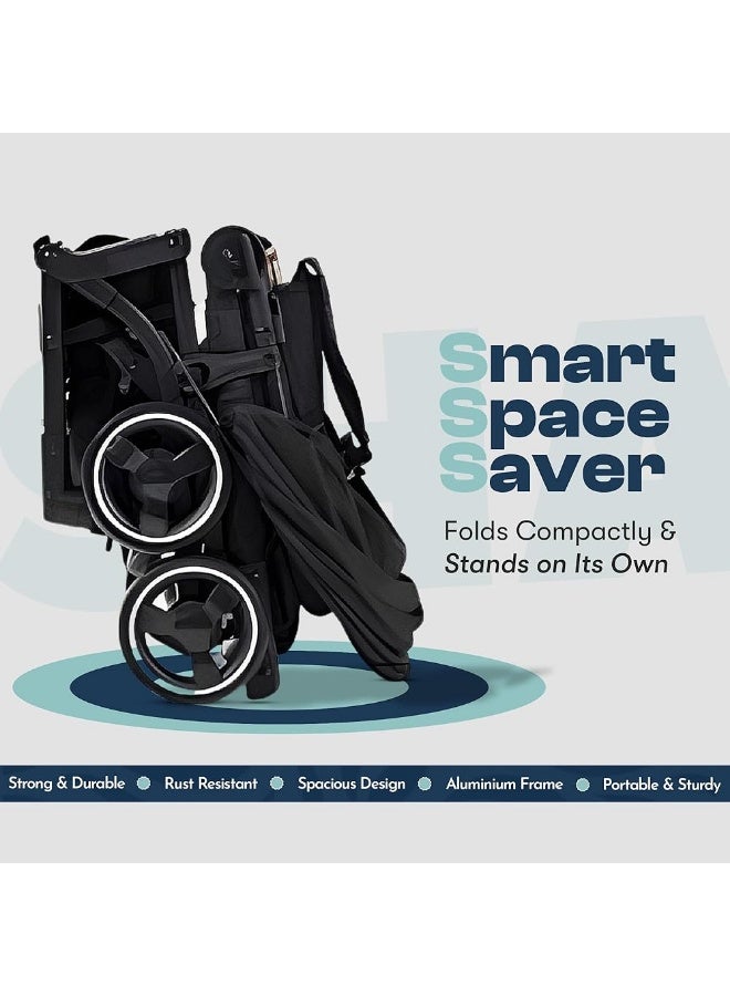 امبريلا عربيه اطفال امبريلا بوكيت خفيفه الوزن عاليه الجودة لون ( اسود) - Image 2